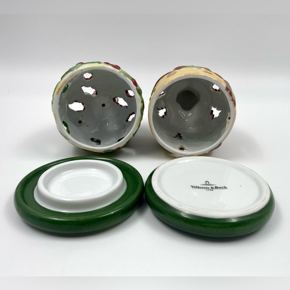 Villeroy and Boch Christmas Fairy Lamps, Set of 2 Elves with Deer Candle Holders - Picture 5 of 6